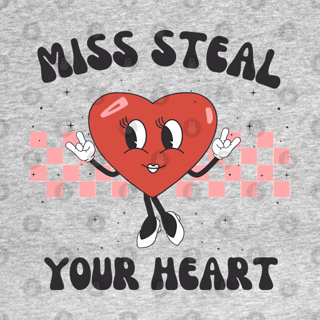 "Miss Steal", a cartoon character with blinking eyes by KnockingLouder